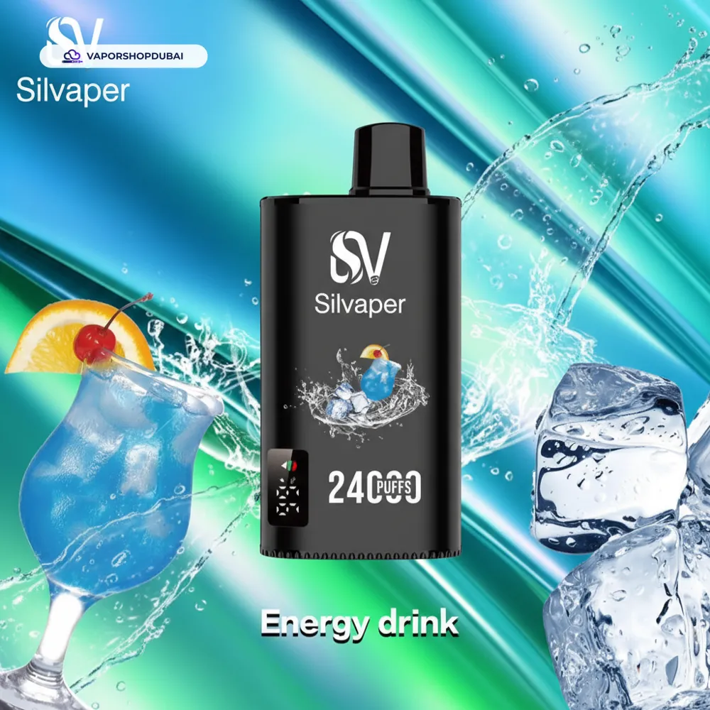 Silvaper 24000 Puffs Disposable Vape In UAE 61 energy-drink