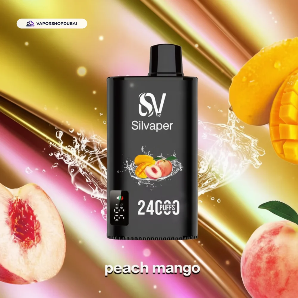 Silvaper 24000 Puffs Disposable Vape In UAE 68 peach-mango
