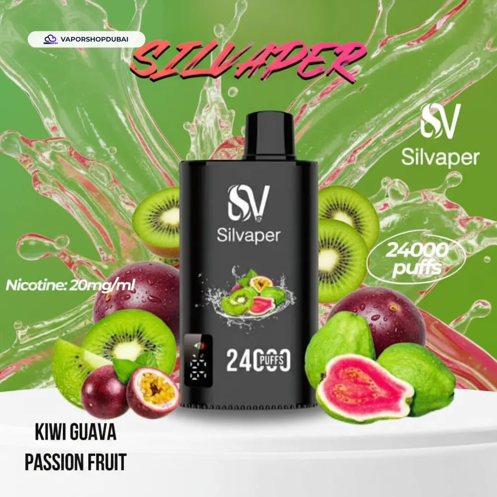 Silvaper 24000 Puffs Disposable Vape In UAE 13 Silvaper 24000 Puffs Disposable Vape In UAE