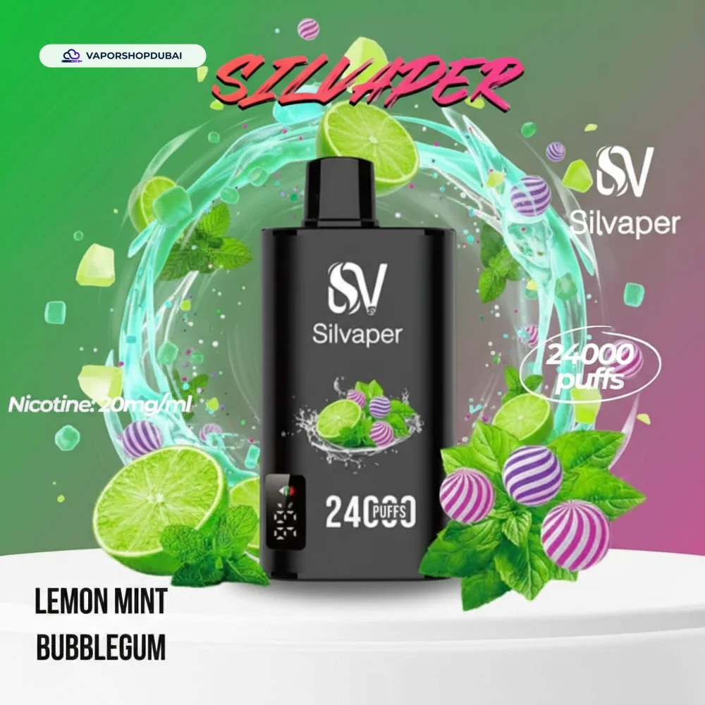 Silvaper 24000 Puffs Disposable Vape In UAE 14 Silvaper 24000 Puffs Disposable Vape In UAE