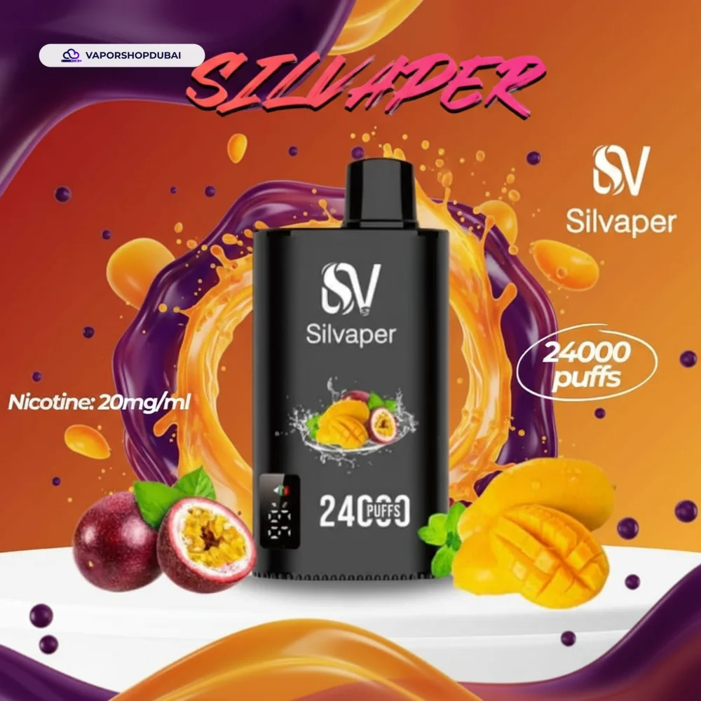 Silvaper 24000 Puffs Disposable Vape In UAE 16 Silvaper 24000 Puffs Disposable Vape In UAE