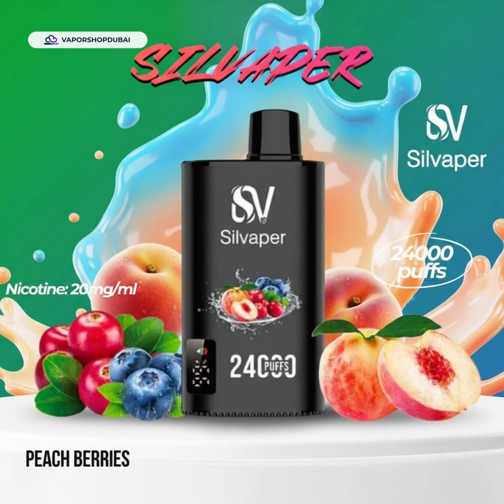 Silvaper 24000 Puffs Disposable Vape In UAE 17 Silvaper 24000 Puffs Disposable Vape In UAE