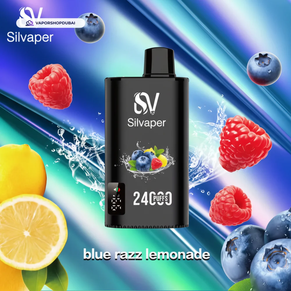Silvaper 24000 Puffs Disposable Vape In UAE 24 Silvaper 24000 Puffs Disposable Vape In UAE