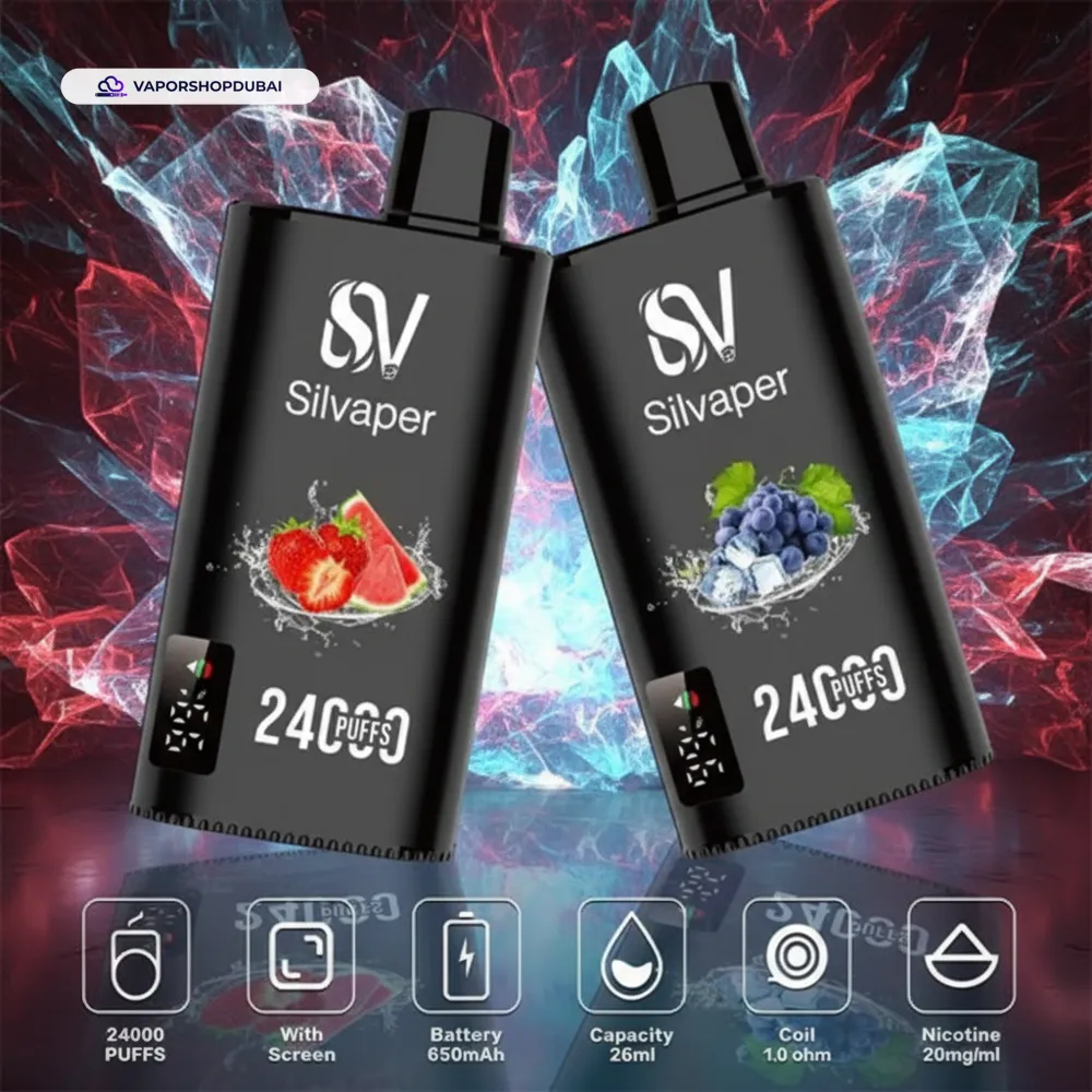 Silvaper 24000 Puffs Disposable Vape In UAE 27 Silvaper 24000 Puffs Disposable Vape In UAE