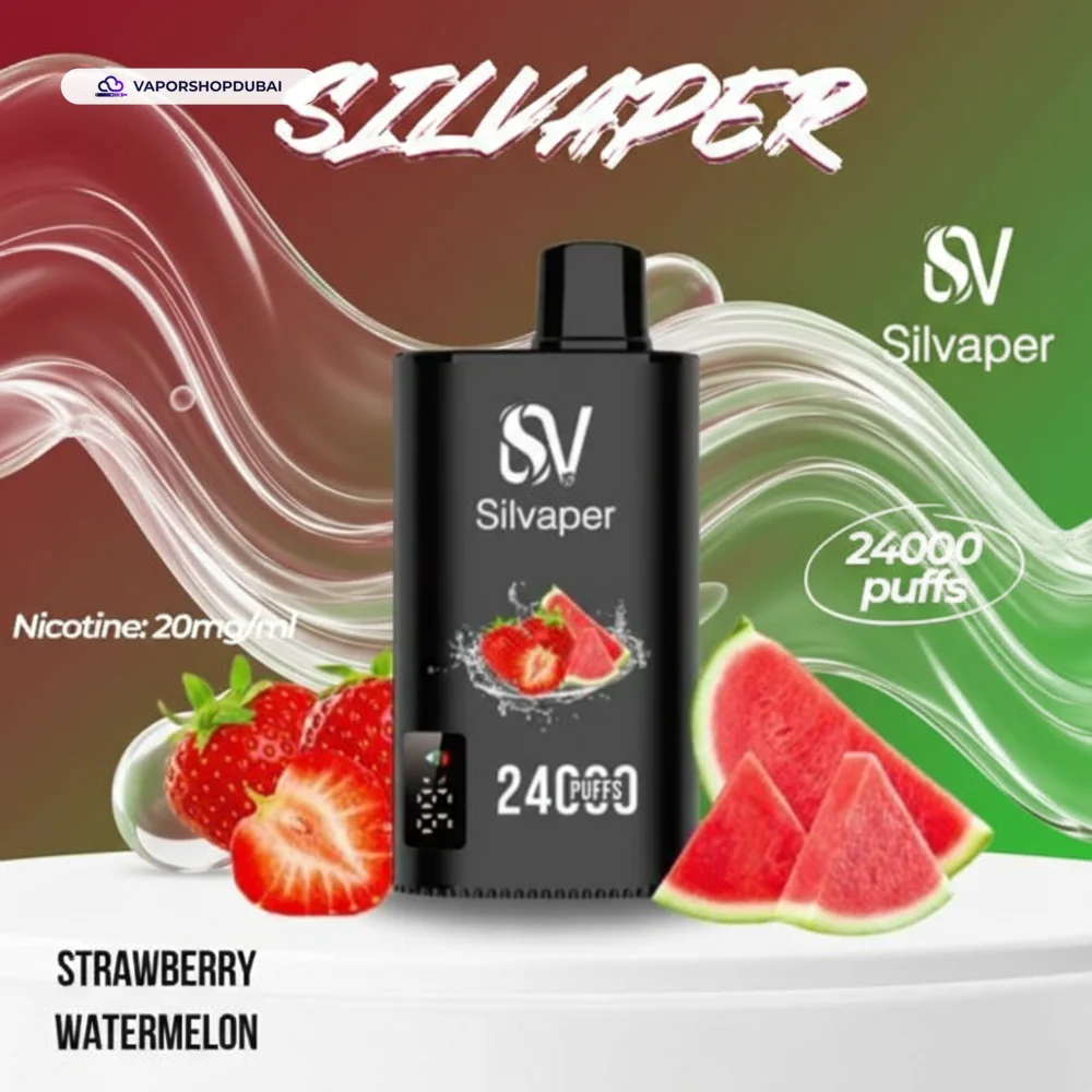 Silvaper 24000 Puffs Disposable Vape In UAE 30 Silvaper 24000 Puffs Disposable Vape In UAE