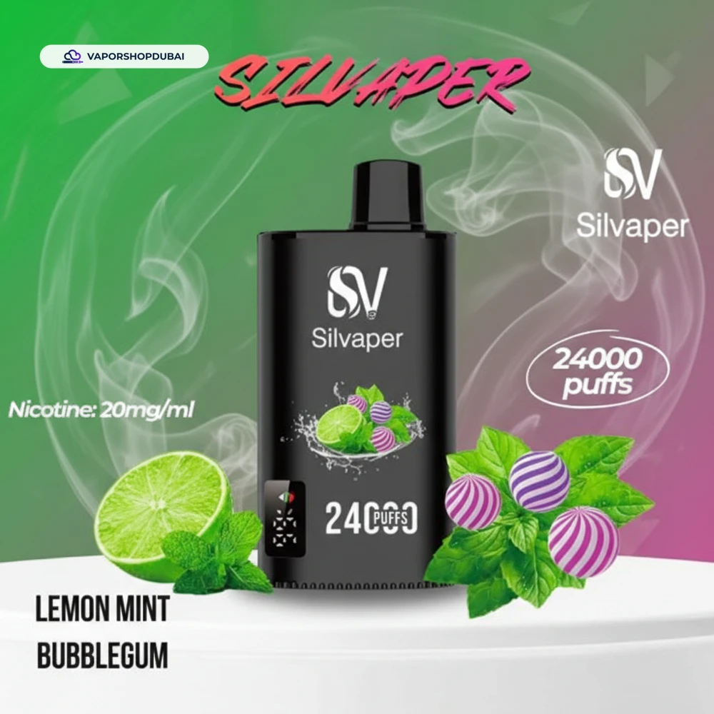 Silvaper 24000 Puffs Disposable Vape In UAE 40 Silvaper 24000 Puffs Disposable Vape In UAE