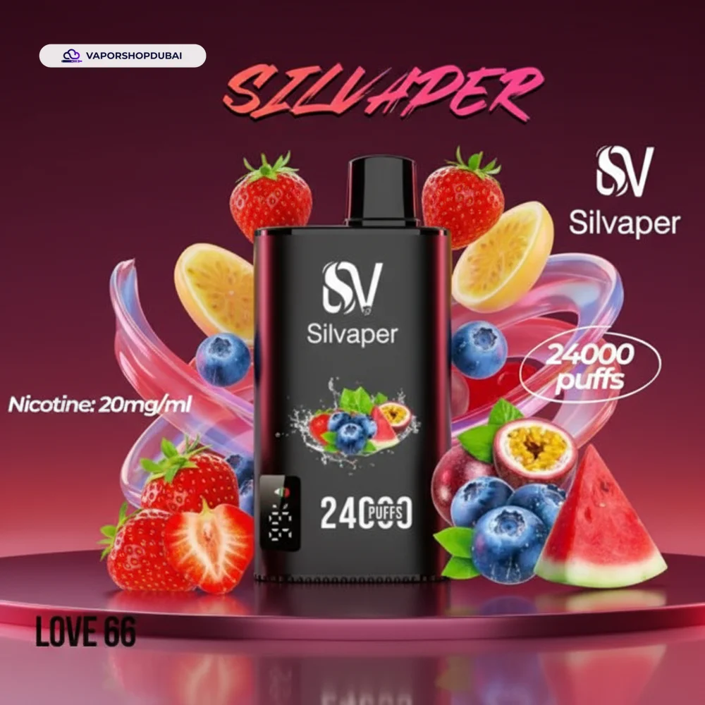 Silvaper 24000 Puffs Disposable Vape In UAE 41 Silvaper 24000 Puffs Disposable Vape In UAE