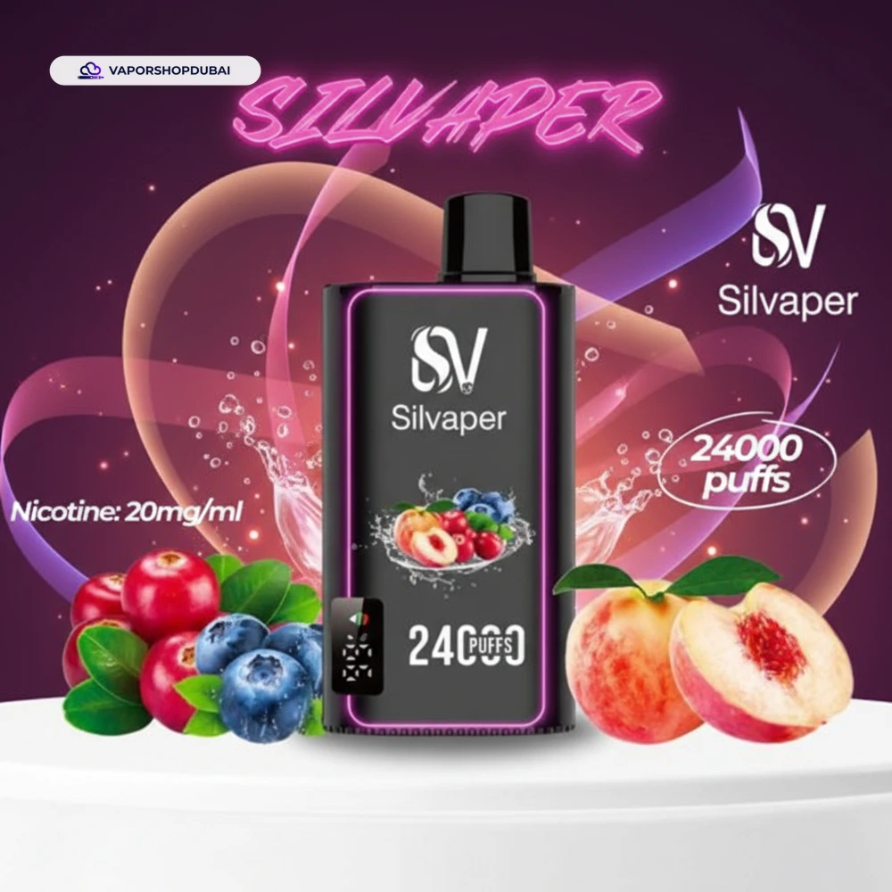 Silvaper 24000 Puffs Disposable Vape In UAE 43 Silvaper 24000 Puffs Disposable Vape In UAE