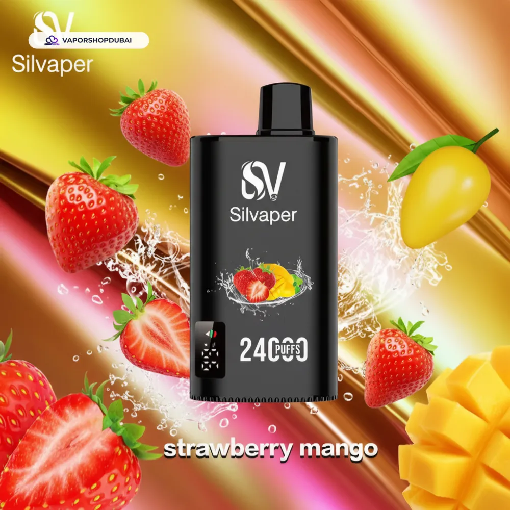 Silvaper 24000 Puffs Disposable Vape In UAE 6 Silvaper 24000 Puffs Disposable Vape In UAE