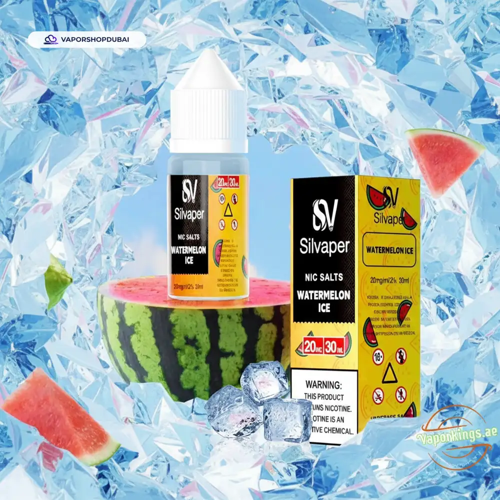 Silvaper Salt Nic E-Liquid In UAE 2 Silvaper Salt Nic 20mg 30ml E-Liquid In UAE