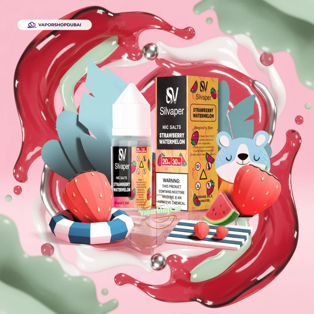 Silvaper Salt Nic E-Liquid In UAE 11 Silvaper Salt Nic 20mg 30ml E-Liquid In UAE