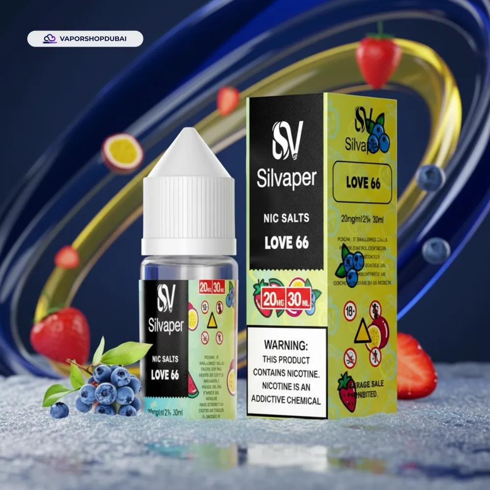 Silvaper Salt Nic E-Liquid In UAE 15 Silvaper Salt Nic 20mg 30ml E-Liquid In UAE