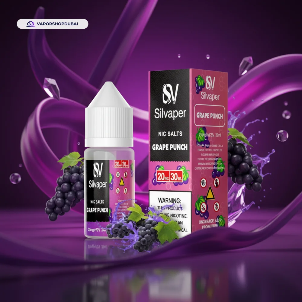 Silvaper Salt Nic E-Liquid In UAE 16 Silvaper Salt Nic 20mg 30ml E-Liquid In UAE