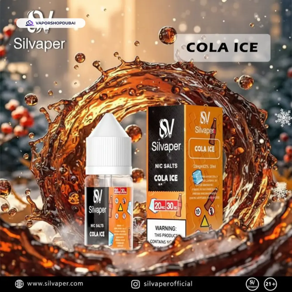Silvaper Salt Nic E-Liquid In UAE 18 Silvaper Salt Nic 20mg 30ml E-Liquid In UAE