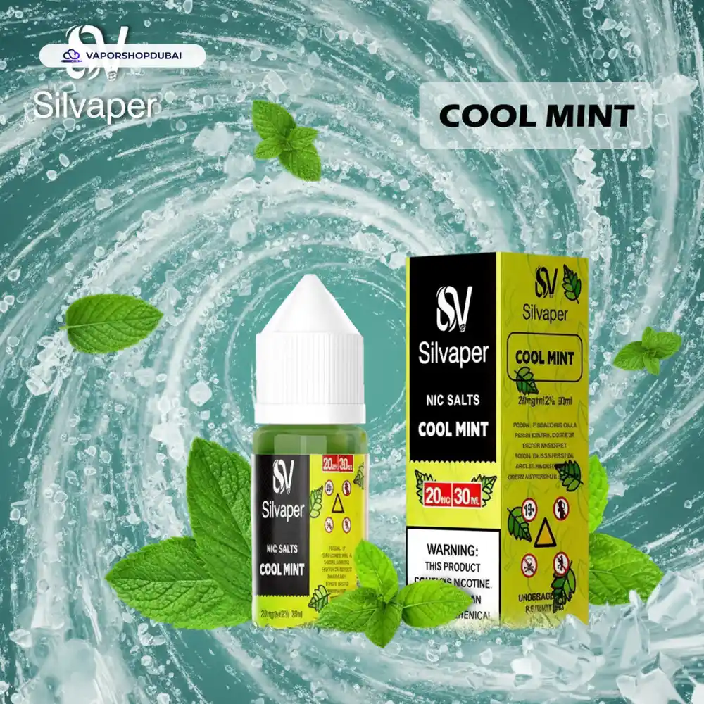 Silvaper Salt Nic E-Liquid In UAE 7 Silvaper Salt Nic 20mg 30ml E-Liquid In UAE