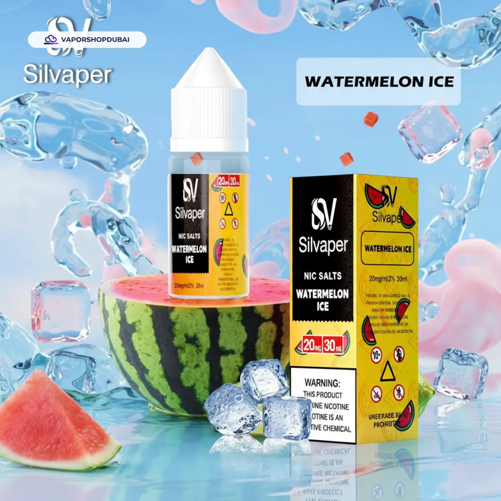 Silvaper Salt Nic 20mg 30ml E-Liquid In UAE 10 Silvaper Salt Nic 20mg 30ml E-Liquid In UAE