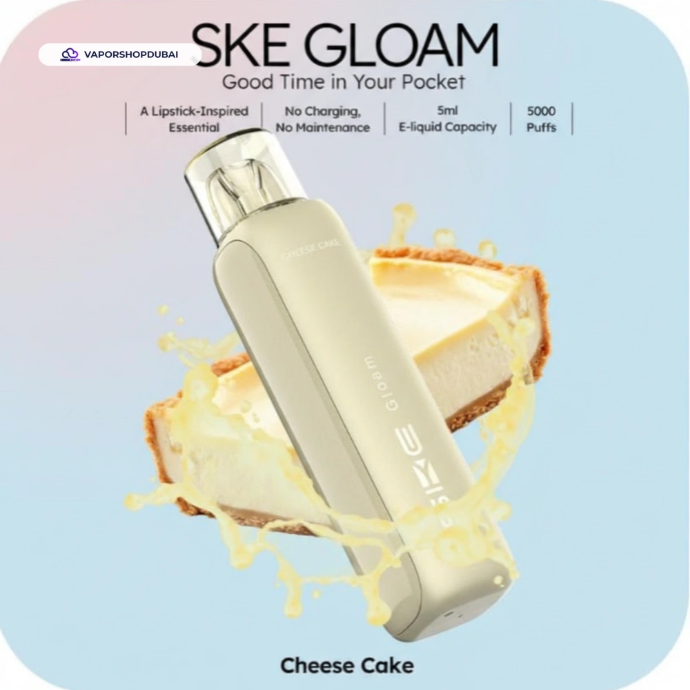 SKE Gloam 5000 Puffs Disposable Vape 20mg In UAE 28 cheese-cake