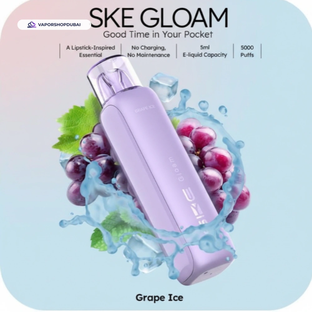 SKE Gloam 5000 Puffs Disposable Vape 20mg In UAE 12 SKE Gloam 5000 Puffs Disposable Vape 20mg In UAE