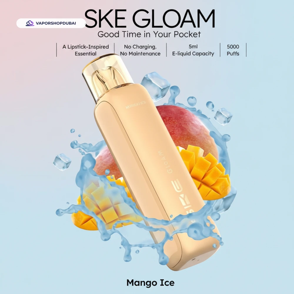SKE Gloam 5000 Puffs Disposable Vape 20mg In UAE 18 SKE Gloam 5000 Puffs Disposable Vape 20mg In UAE