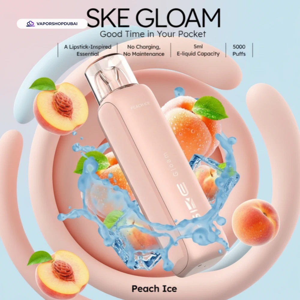 SKE Gloam 5000 Puffs Disposable Vape 20mg In UAE 3 SKE Gloam 5000 Puffs Disposable Vape 20mg In UAE