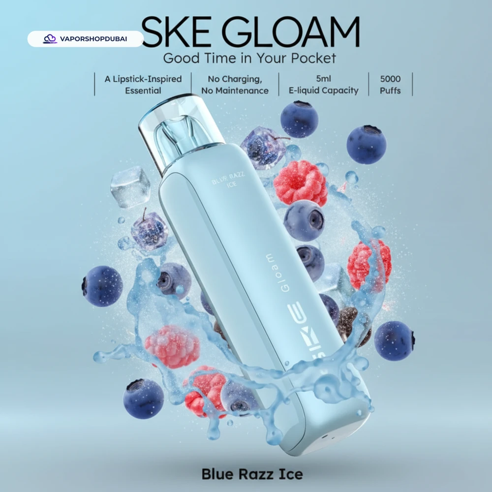 SKE Gloam 5000 Puffs Disposable Vape 20mg In UAE 21 SKE Gloam 5000 Puffs Disposable Vape 20mg In UAE
