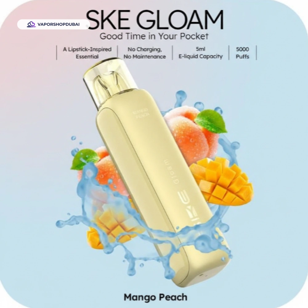 SKE Gloam 5000 Puffs Disposable Vape 20mg In UAE 5 SKE Gloam 5000 Puffs Disposable Vape 20mg In UAE