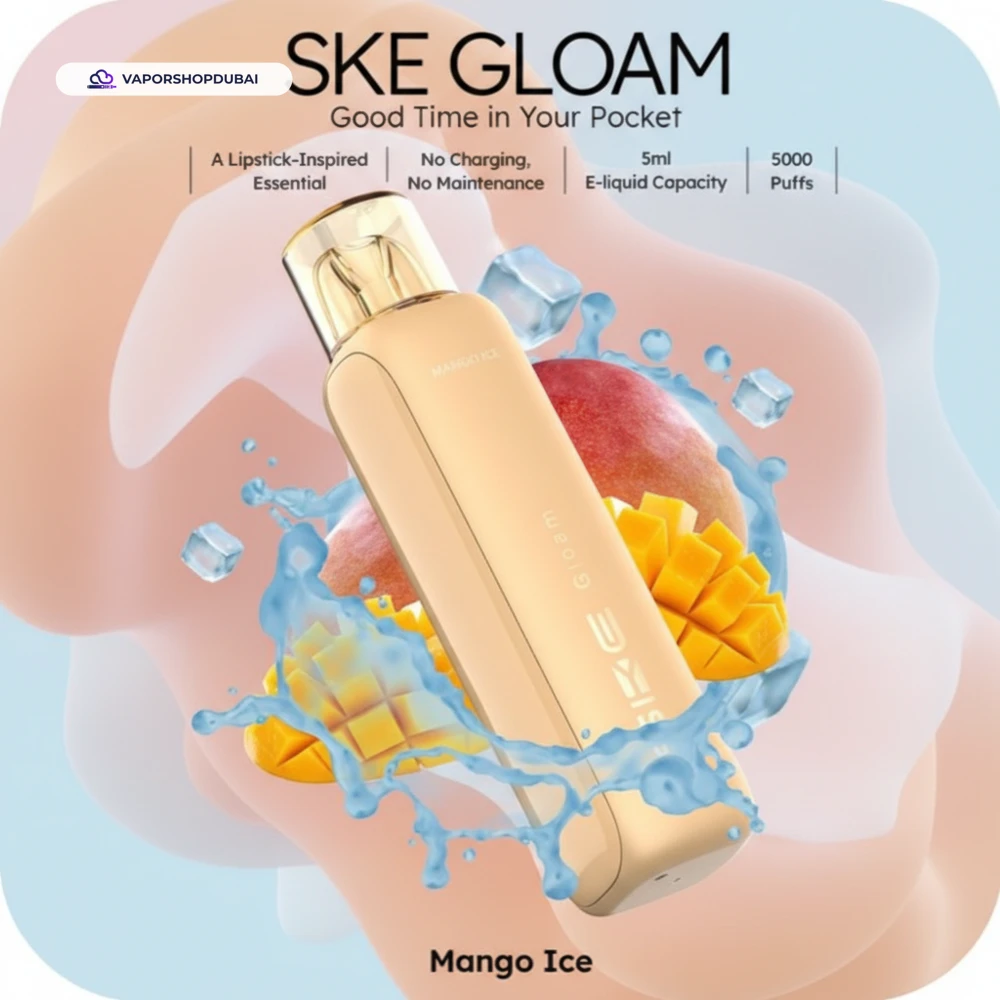 SKE Gloam 5000 Puffs Disposable Vape 20mg In UAE 6 SKE Gloam 5000 Puffs Disposable Vape 20mg In UAE