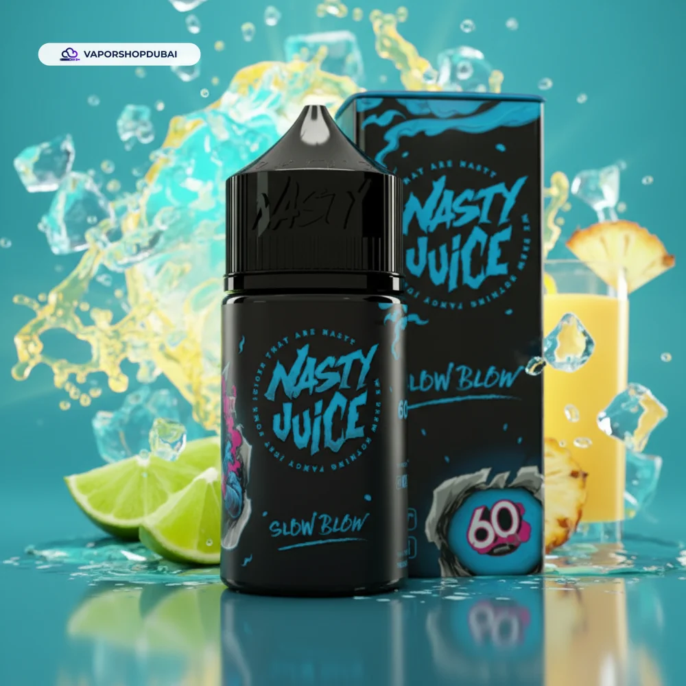 Slow Blow by Nasty Juice 60ml E-liquid In UAE 1 Slow Blow by Nasty Juice 60ml E-liquid 3mg In UAE