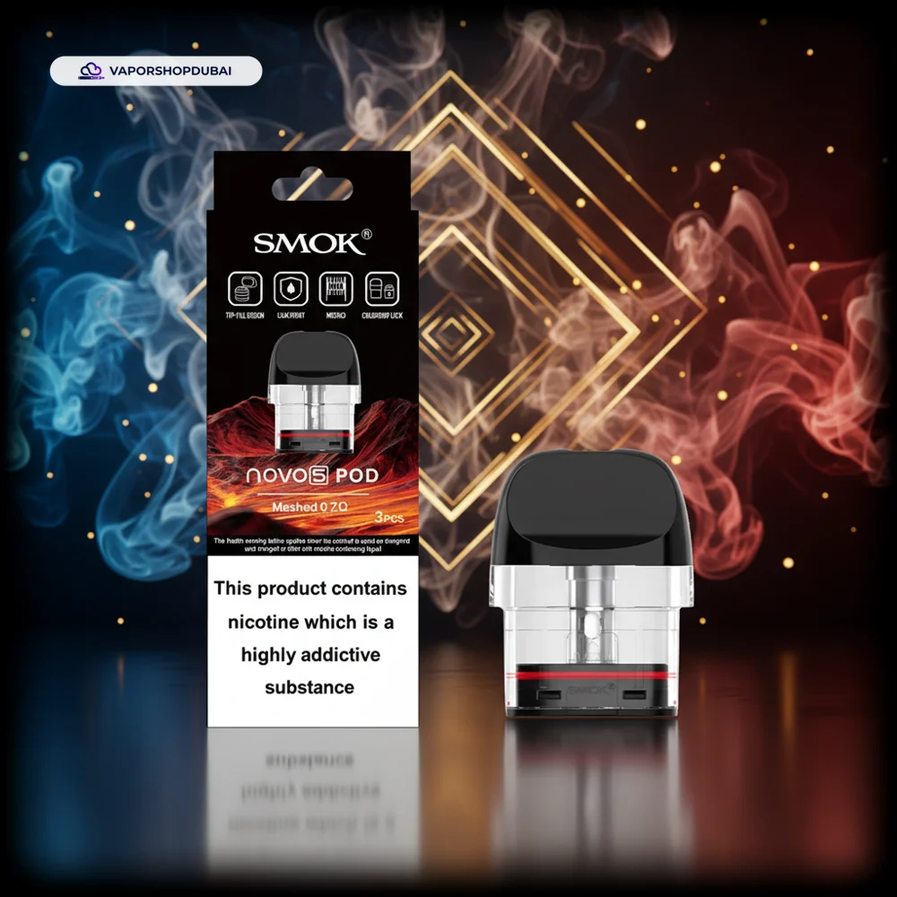 Smok Novo 5 Replacement Pods In UAE 2 Smok Novo 5 Replacement Pods In UAE Best Price Dubai