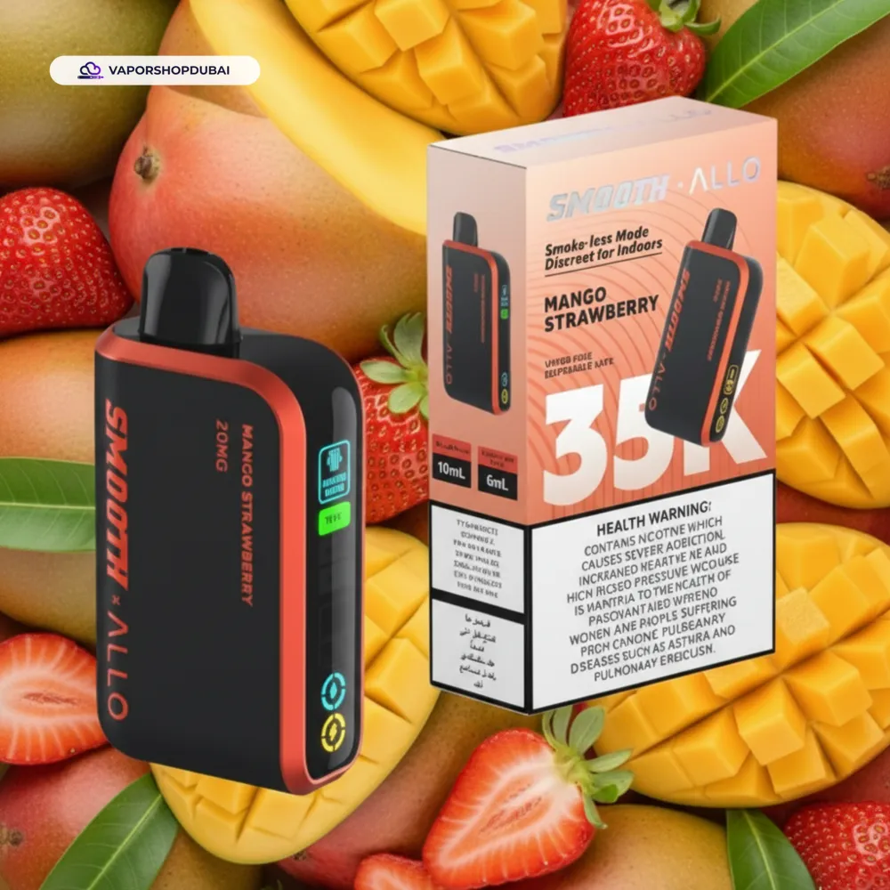 Smooth Allo 35000 Puffs Disposable Vape In UAE 24 mango-strawberry