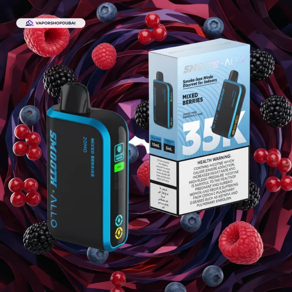 Smooth Allo 35000 Puffs Disposable Vape In UAE 26 mixed-berries