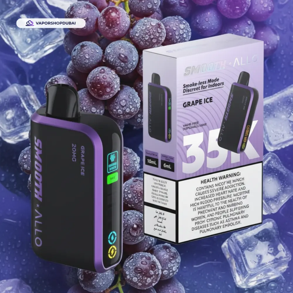 Smooth Allo 35000 Puffs Disposable Vape In UAE 12 Smooth Allo 35000 Puffs Disposable Vape In UAE