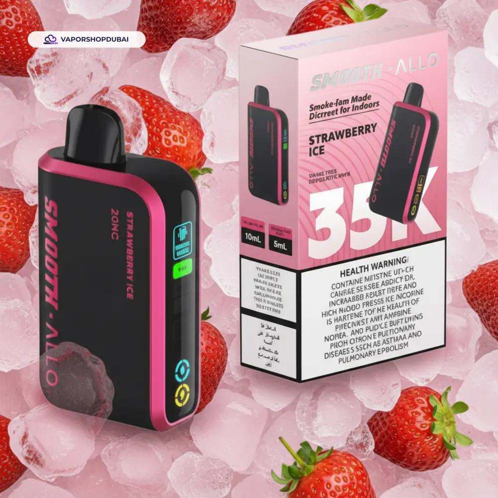 Smooth Allo 35000 Puffs Vape In UAE 15 Smooth Allo 35000 Puffs Disposable Vape In UAE