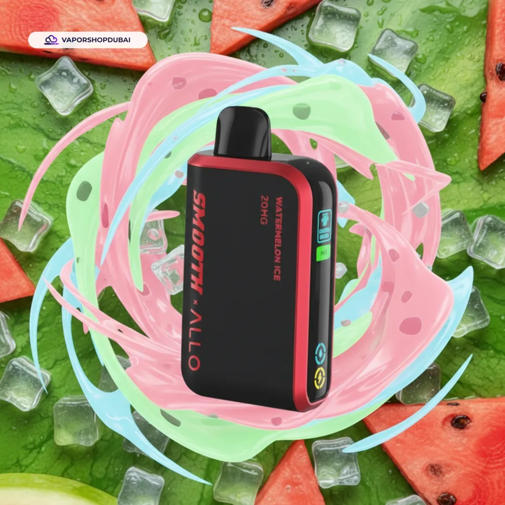 Smooth Allo 35000 Puffs Disposable Vape In UAE 31 watermelon-ice