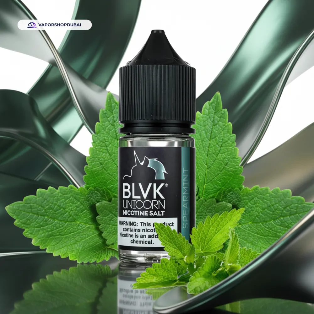 SPEARMINT NICOTINE SALT BLVK UNICORN (ORIGINAL SPEARMINT) 30ML IN UAE 2 Premium