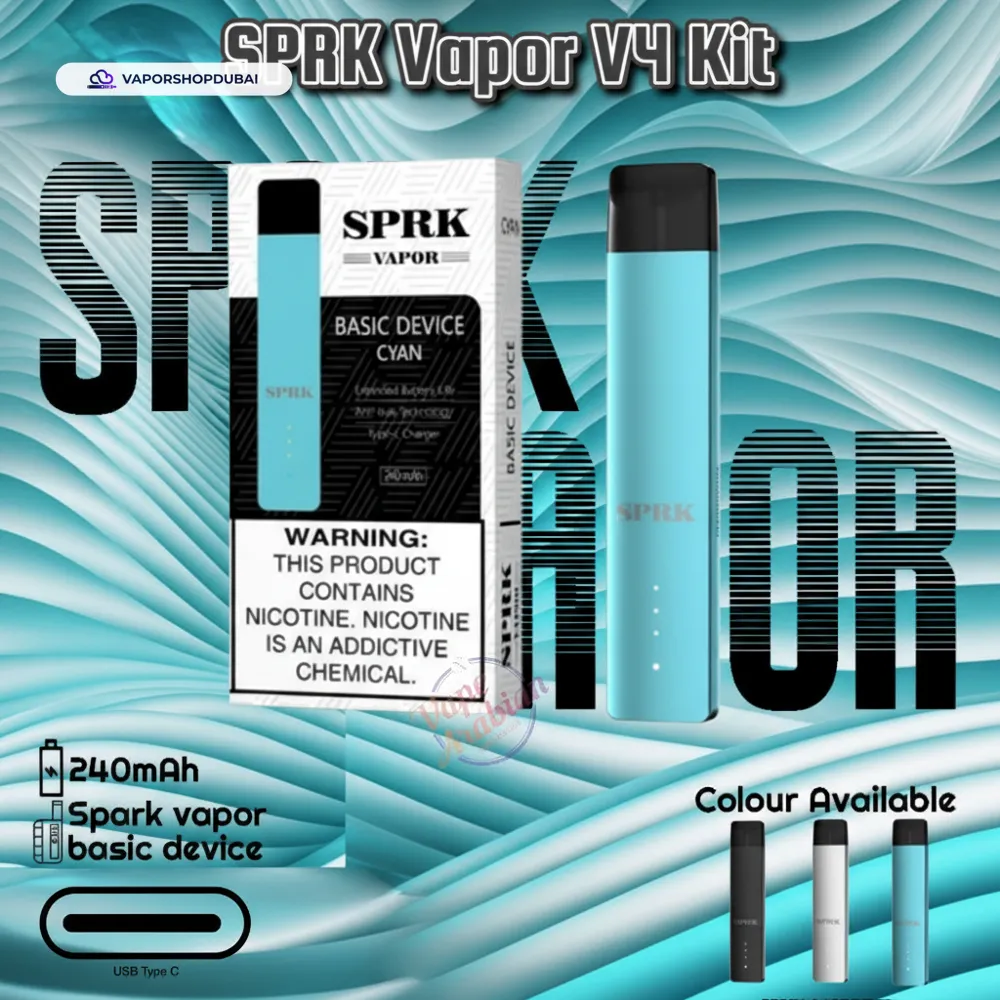 SPRK Vapor V4 Basic Kit 240mAh Vape Kit In UAE 10 Premium