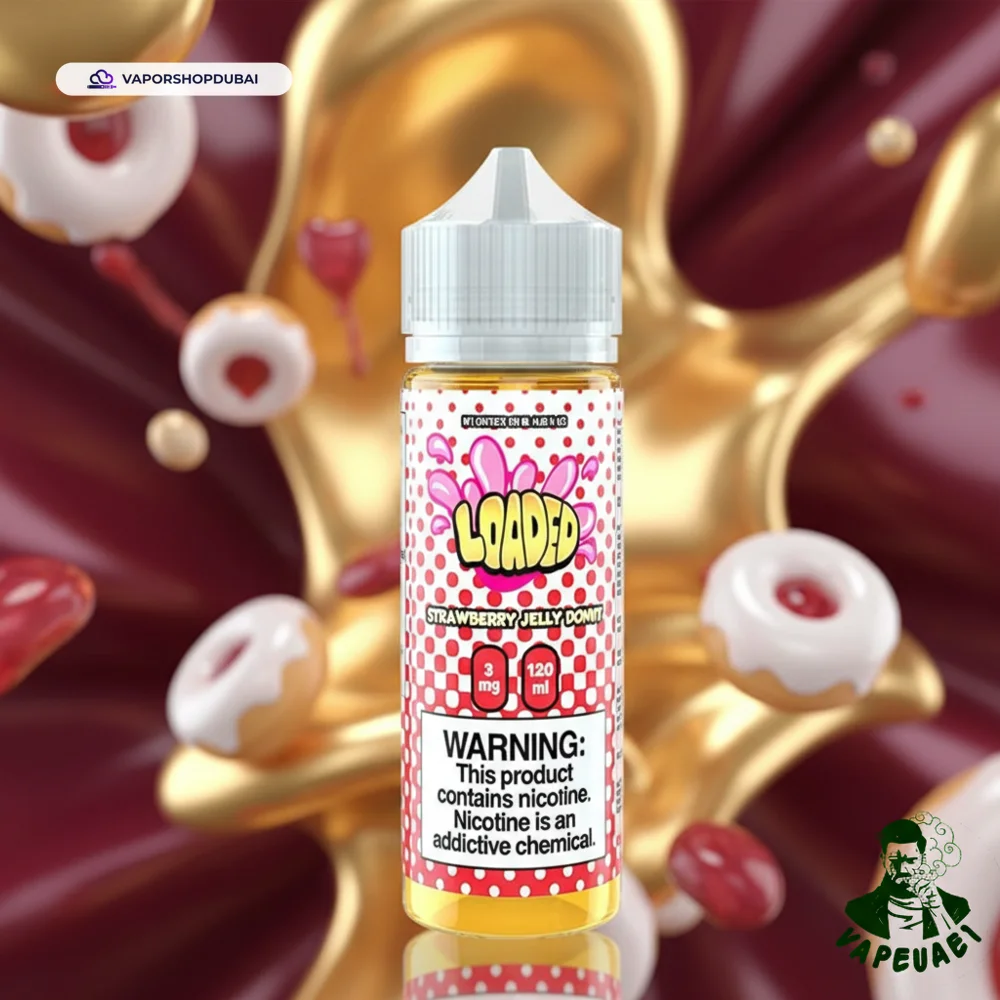 STRAWBERRY JELLY DONUT BY LOADED Vape In UAE 2 Premium