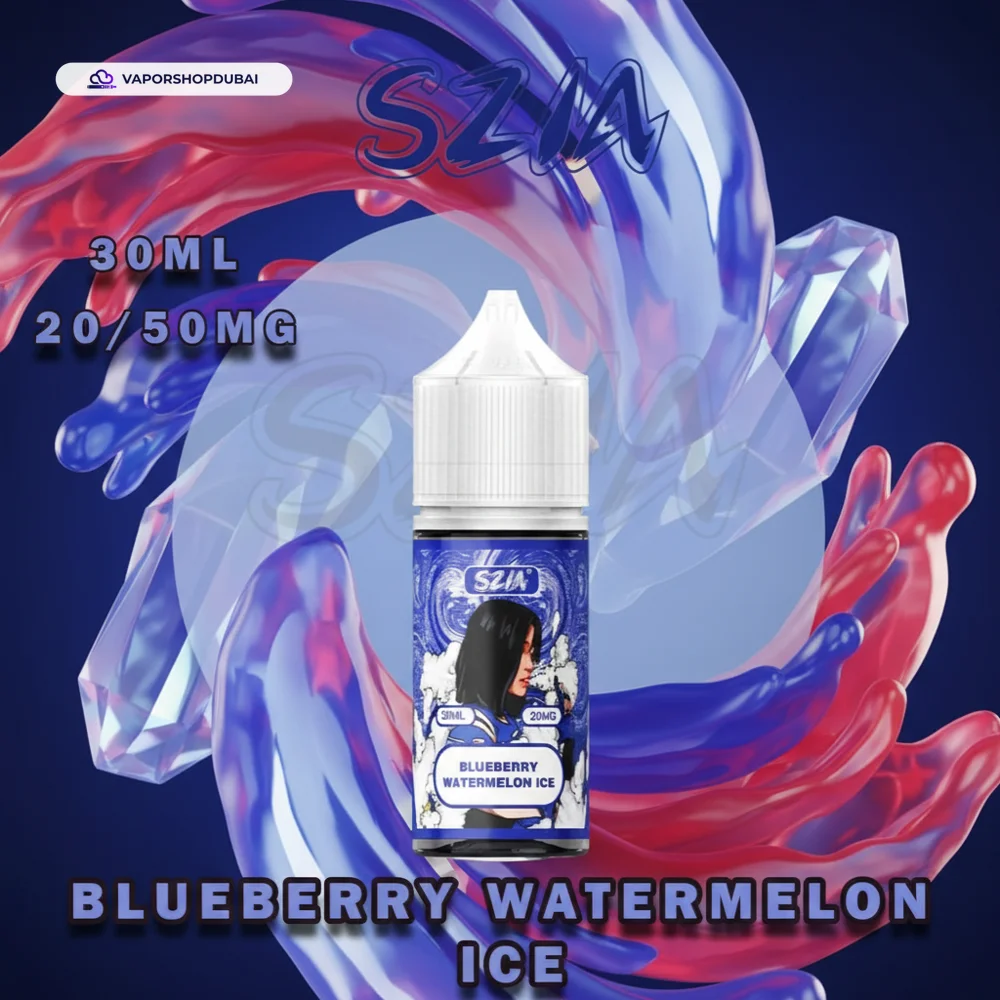 Szia Saltnic 30ml by Vabar E-Liquid In UAE blueberry-watermelon-ice