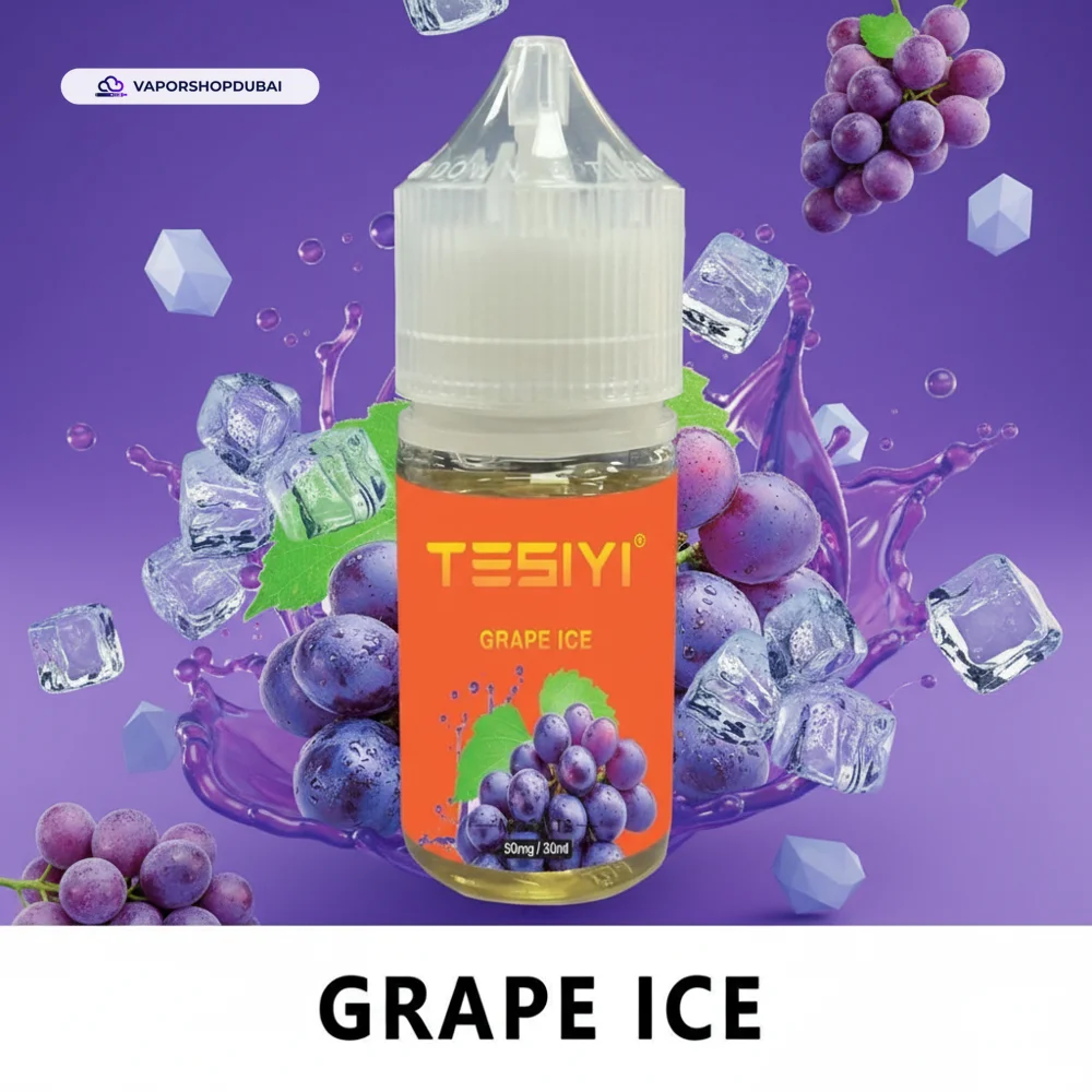 Tesiyi Salt Nic Vape Juice 30ml In UAE 33 grape-ice