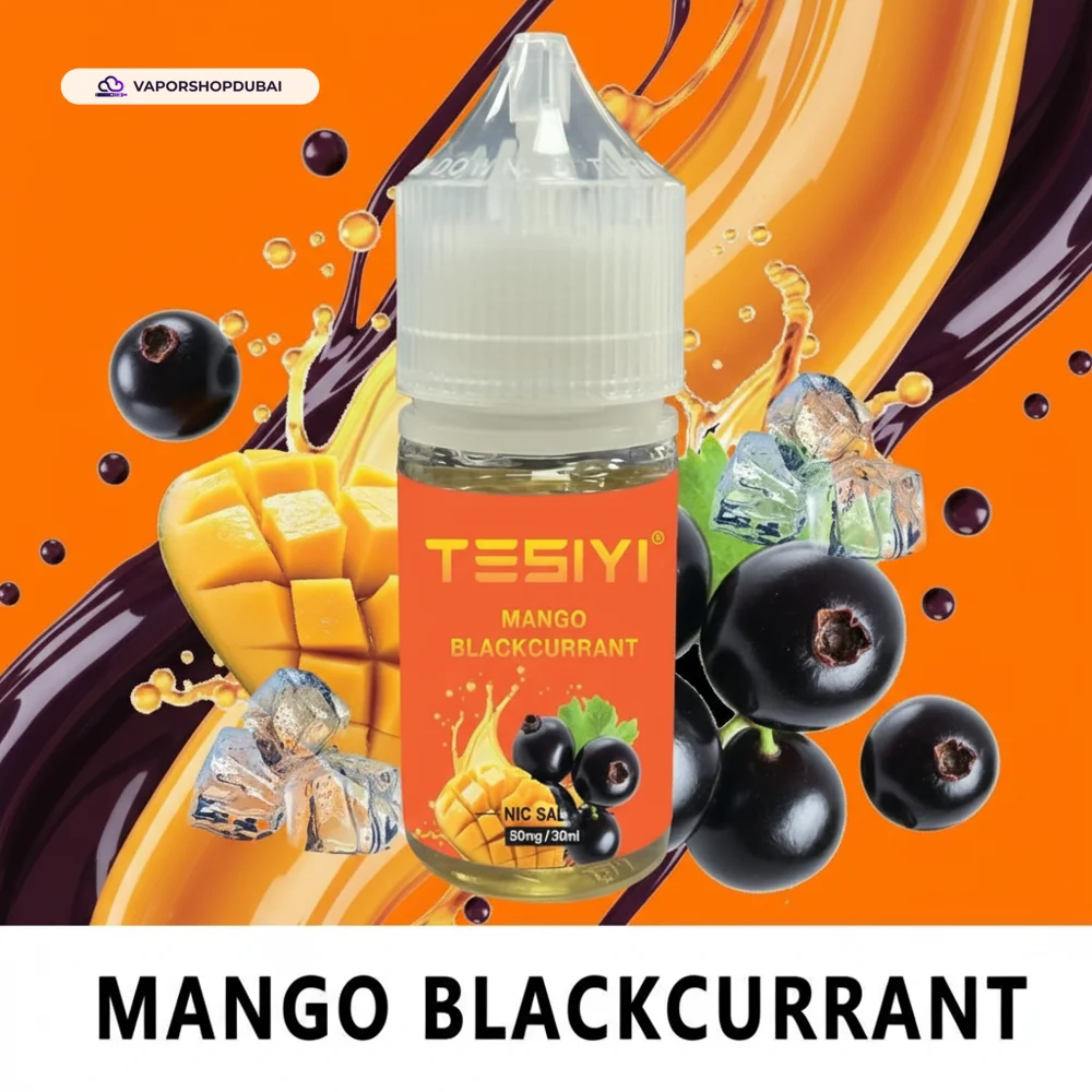 Tesiyi Salt Nic Vape Juice 30ml In UAE 35 mango-blackcurrant
