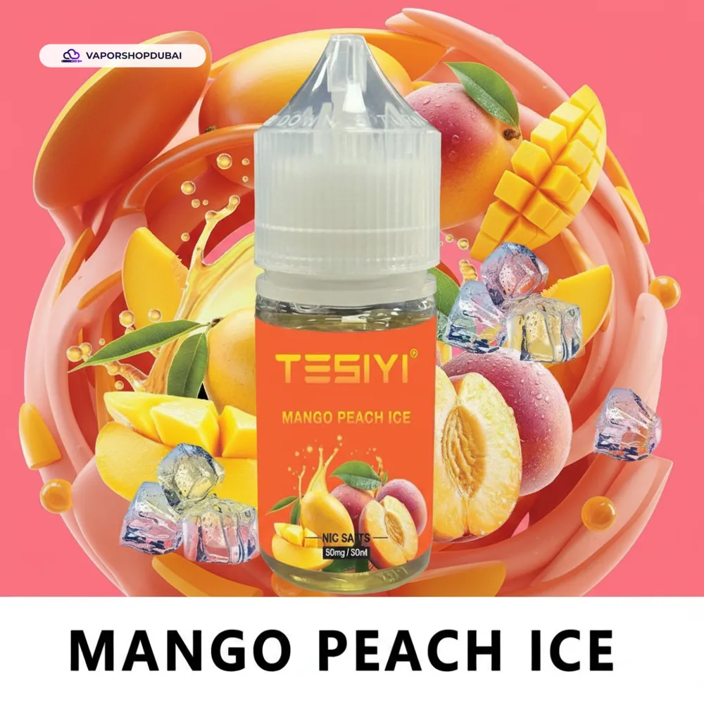 Tesiyi Salt Nic Vape Juice 30ml In UAE 38 mango-peach-ice