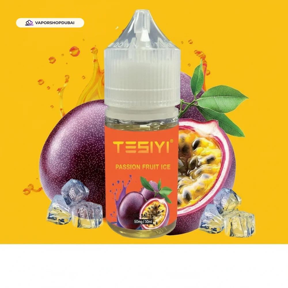 Tesiyi Salt Nic Vape Juice 30ml In UAE 40 passion-fruit-ice