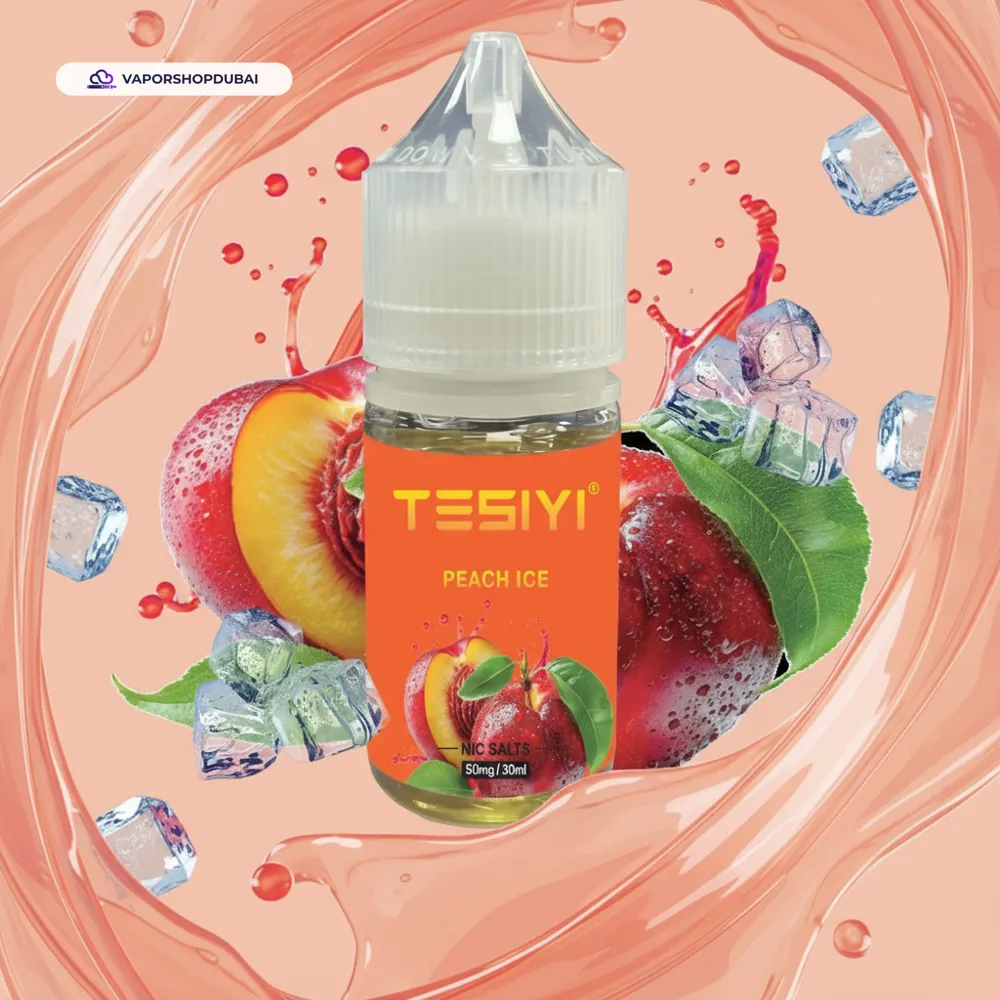 Tesiyi Salt Nic Vape Juice 30ml In UAE 41 peach-ice