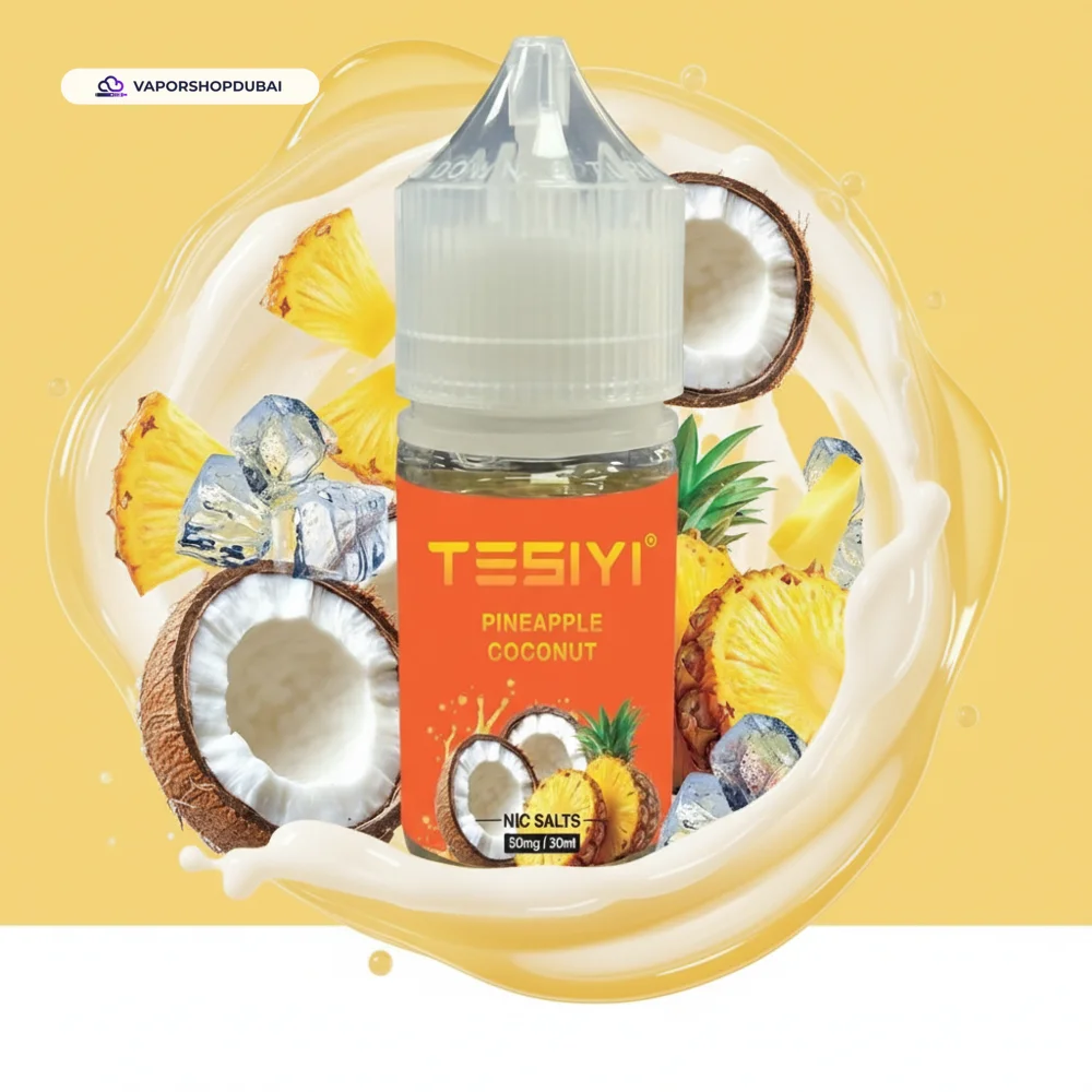 Tesiyi Salt Nic Vape Juice 30ml In UAE 42 pineapple-coconut