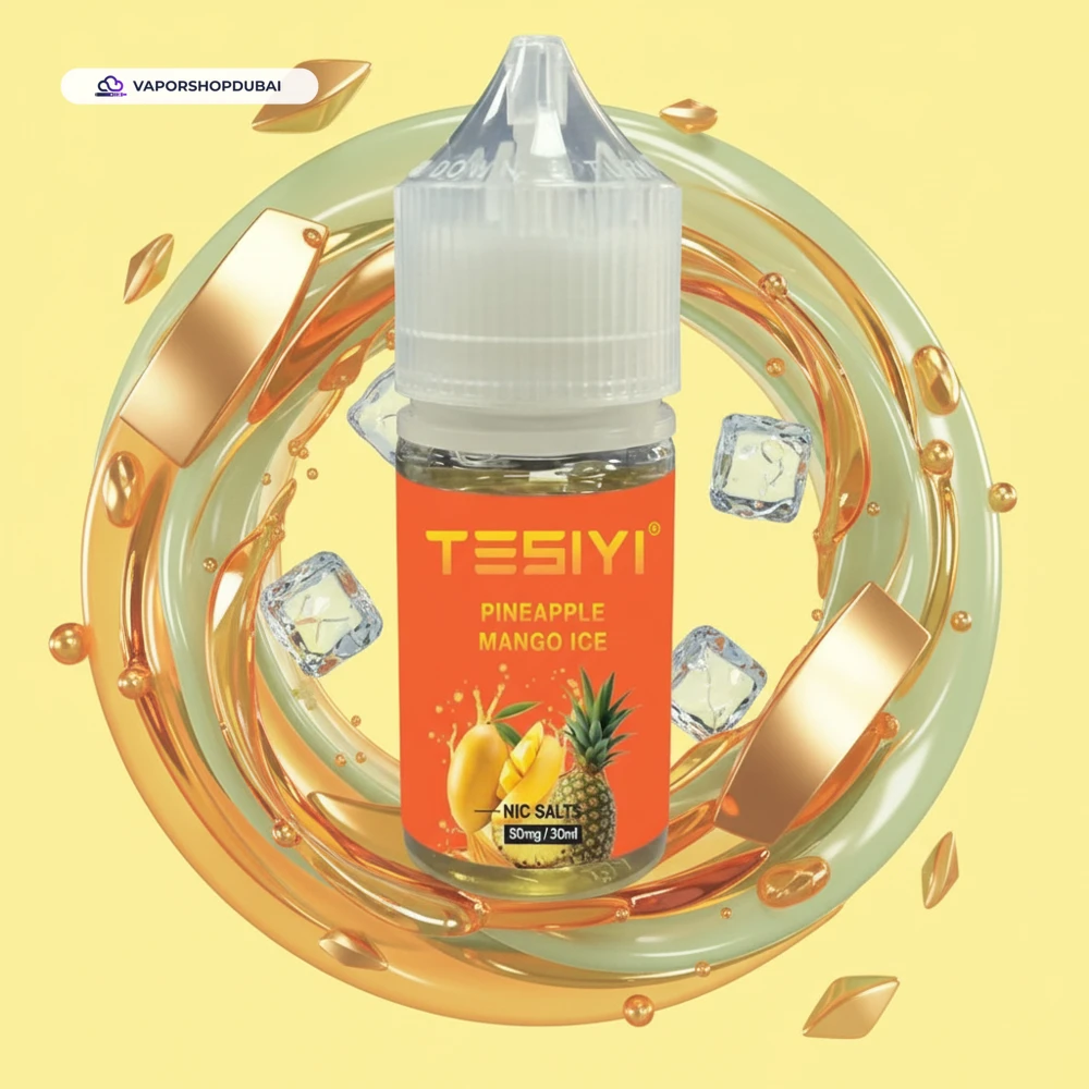 Tesiyi Salt Nic Vape Juice 30ml In UAE 43 pineapple-mango-ice