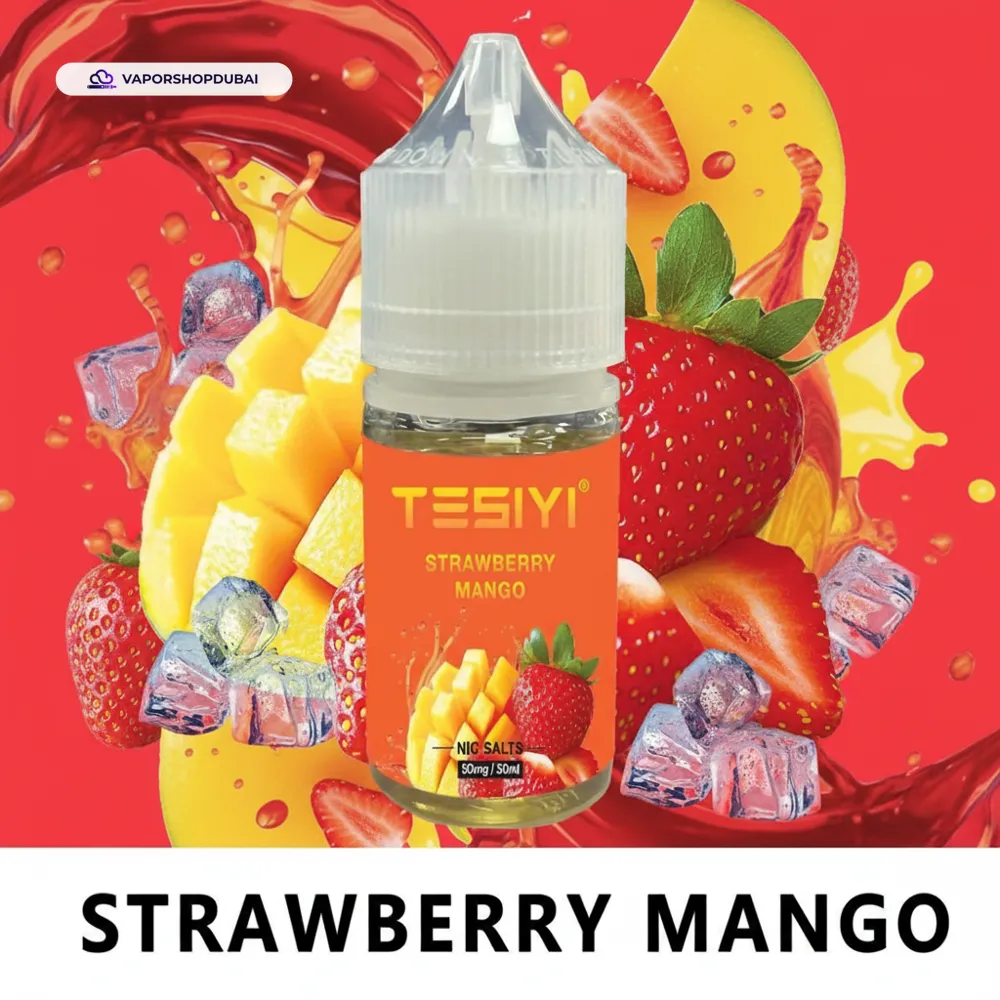 Tesiyi Salt Nic Vape Juice 30ml In UAE 45 strawberry-mango