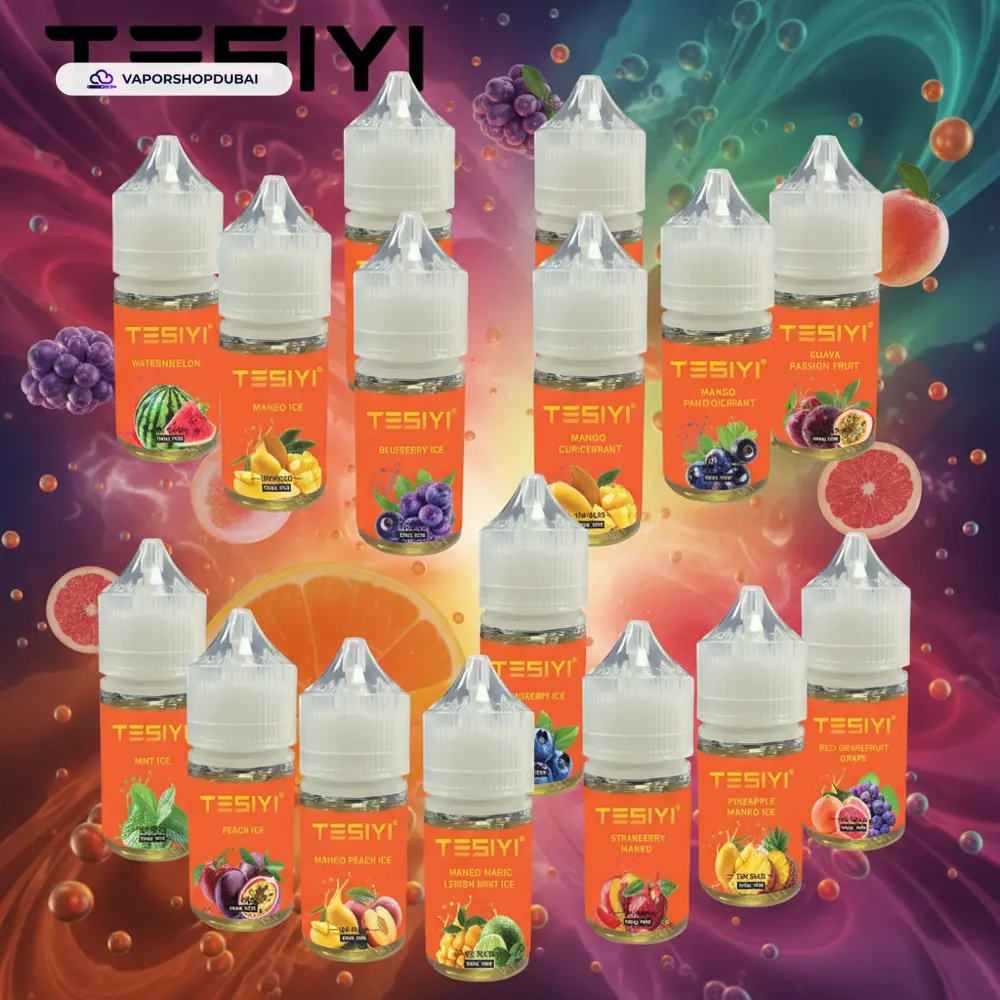 Tesiyi Salt Nic Vape Juice 30ml In UAE 1 Tesiyi Salt Nic Vape Juice 30ml In UAE