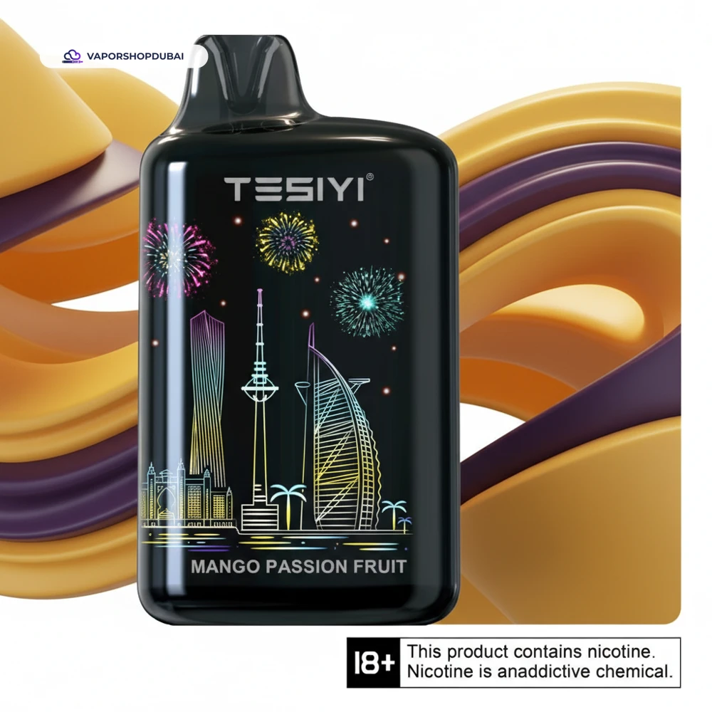 TESIYI ULTRA MAX 40000 Puffs Disposable Vape 50MG In UAE 36 mango-passionfruit
