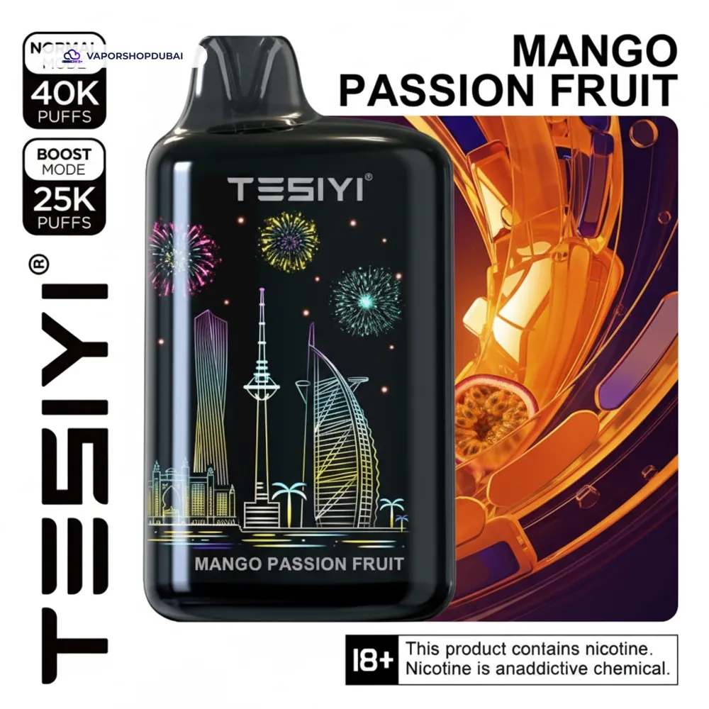 TESIYI ULTRA MAX 40000 Puffs Disposable Vape 50MG In UAE 21 TESIYI ULTRA MAX 40000 Puffs Disposable Vape 50MG In UAE