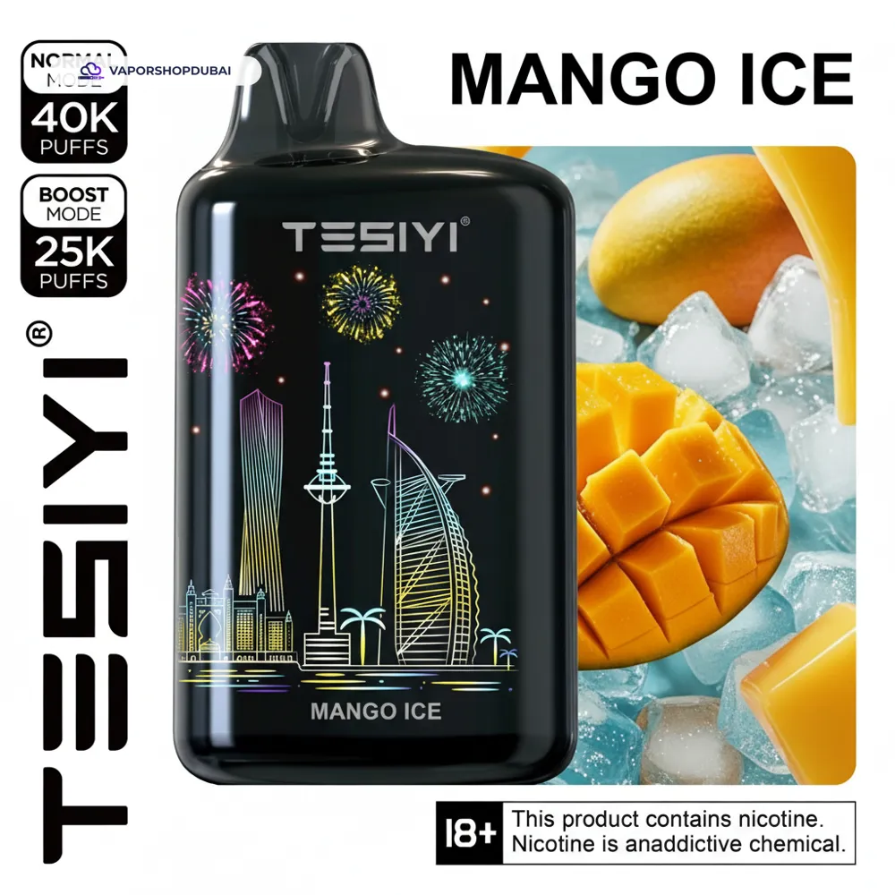 TESIYI ULTRA MAX 40000 Puffs Disposable Vape 50MG In UAE 8 TESIYI ULTRA MAX 40000 Puffs Disposable Vape 50MG In UAE